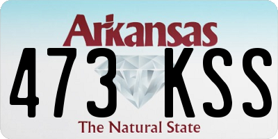 AR license plate 473KSS