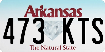 AR license plate 473KTS