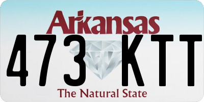 AR license plate 473KTT