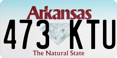 AR license plate 473KTU