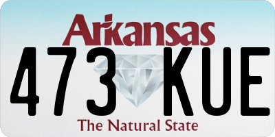 AR license plate 473KUE