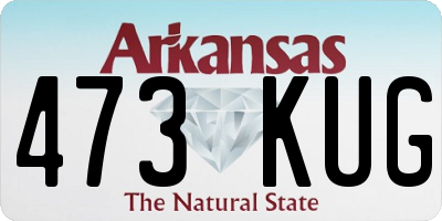 AR license plate 473KUG