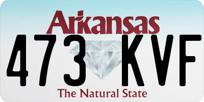 AR license plate 473KVF