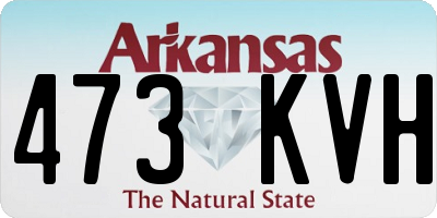 AR license plate 473KVH