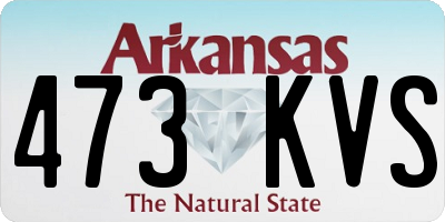 AR license plate 473KVS