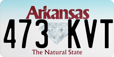 AR license plate 473KVT
