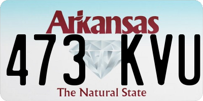 AR license plate 473KVU