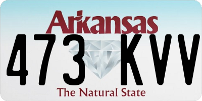 AR license plate 473KVV
