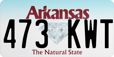 AR license plate 473KWT