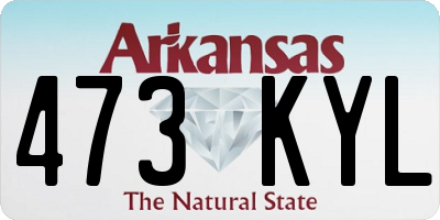 AR license plate 473KYL