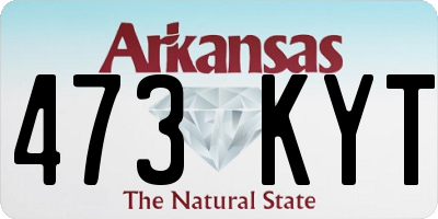 AR license plate 473KYT