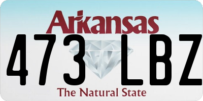AR license plate 473LBZ