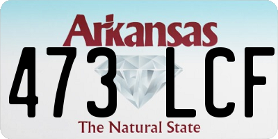 AR license plate 473LCF