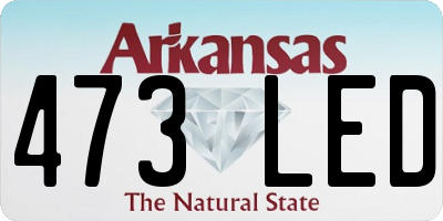 AR license plate 473LED