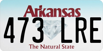 AR license plate 473LRE