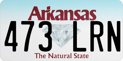 AR license plate 473LRN