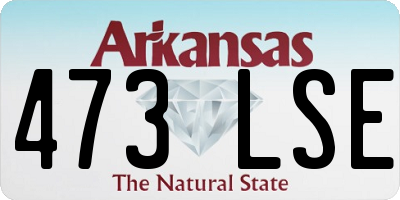 AR license plate 473LSE