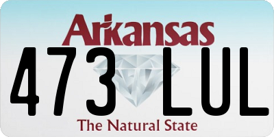 AR license plate 473LUL