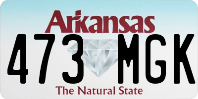 AR license plate 473MGK