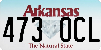 AR license plate 473OCL