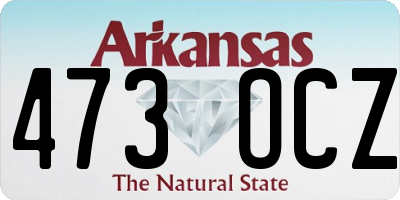 AR license plate 473OCZ