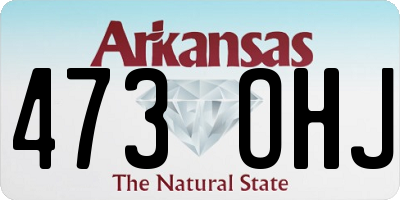 AR license plate 473OHJ