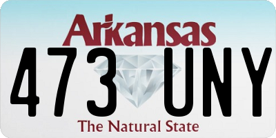 AR license plate 473UNY