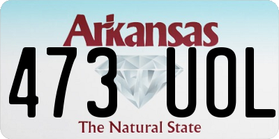 AR license plate 473UOL