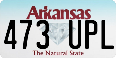 AR license plate 473UPL