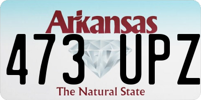 AR license plate 473UPZ