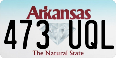 AR license plate 473UQL