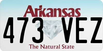 AR license plate 473VEZ