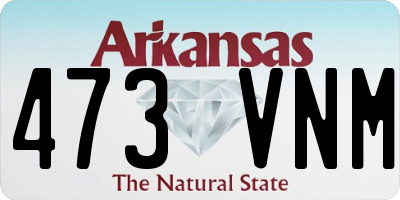 AR license plate 473VNM