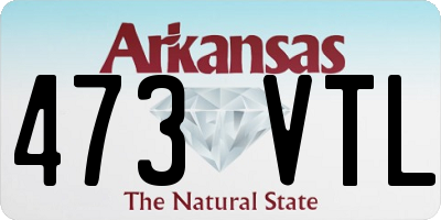 AR license plate 473VTL