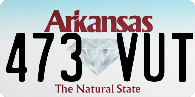 AR license plate 473VUT