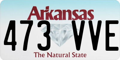 AR license plate 473VVE