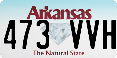 AR license plate 473VVH