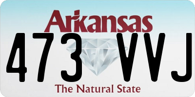 AR license plate 473VVJ