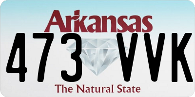 AR license plate 473VVK