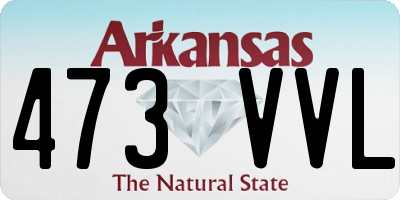 AR license plate 473VVL