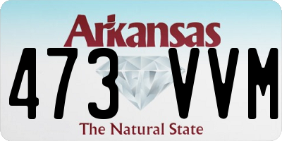 AR license plate 473VVM