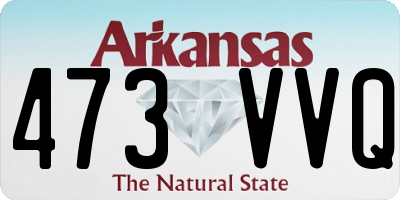 AR license plate 473VVQ