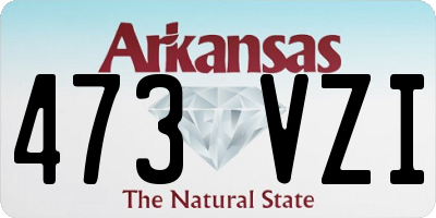 AR license plate 473VZI