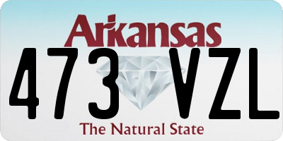 AR license plate 473VZL