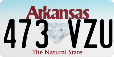 AR license plate 473VZU