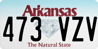 AR license plate 473VZV