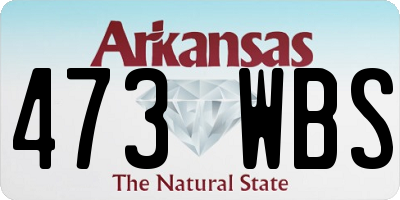AR license plate 473WBS