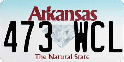 AR license plate 473WCL