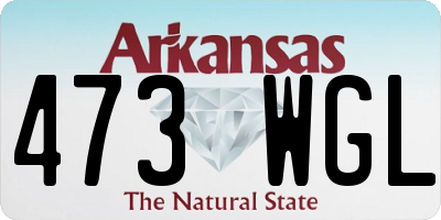 AR license plate 473WGL