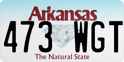 AR license plate 473WGT